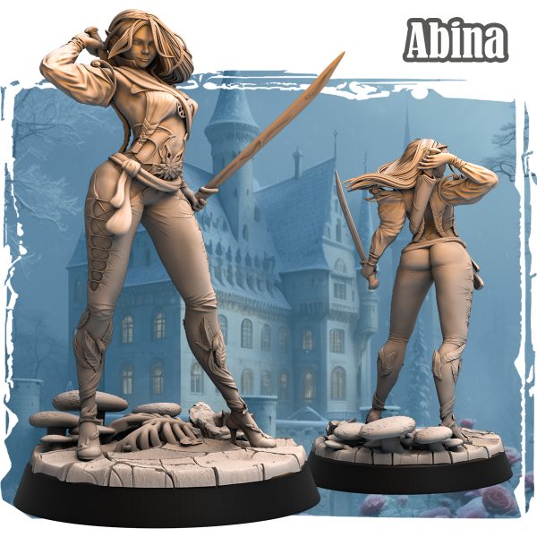 Abina (Elfe Guerrière DnD)