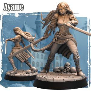 Ayame (Elfe Rogue DnD)