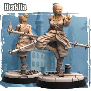 Herklia (Moine Combattante DnD)
