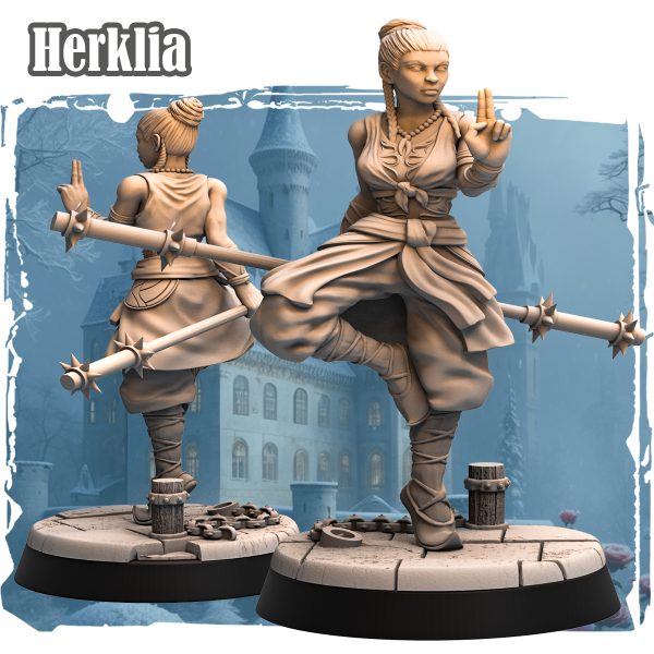 Herklia (Moine Combattante DnD)