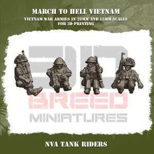 Chevaucheurs de tank Nord Vietnam
