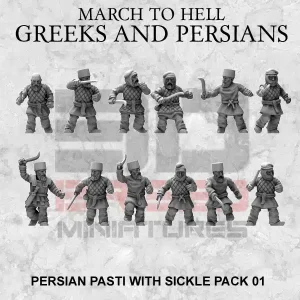 Infanterie Perse avec serpe