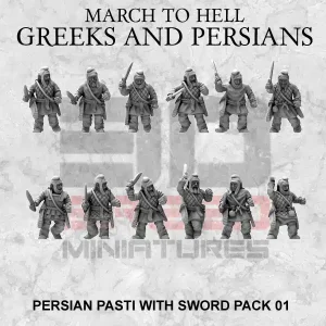 Infanterie Perse avec épée