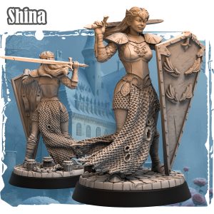 Shina (Guerrière DnD)