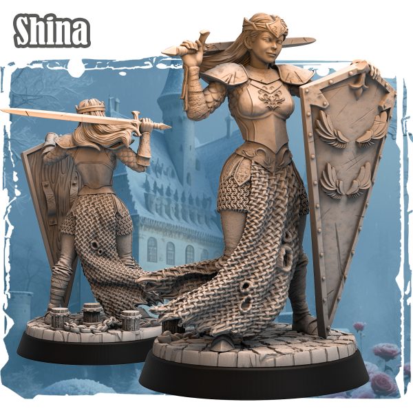 Shina (Guerrière DnD)