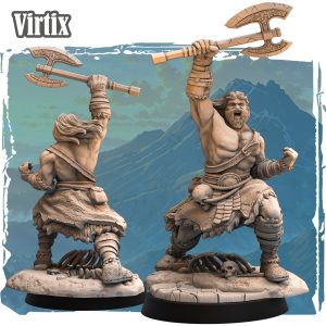 Virtix (Guerrier Barbare DnD)