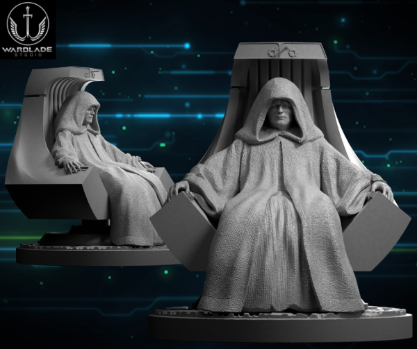 Palpatine sur son trône