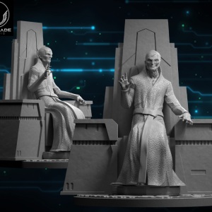 Snoke sur son trône