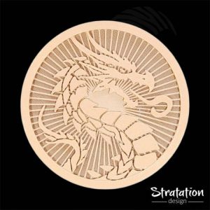 Dessous de verre style Blazing Dragon