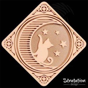 Dessous de verre style Crescent Moon