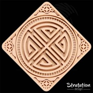 Dessous de verre style Longevity Blessing