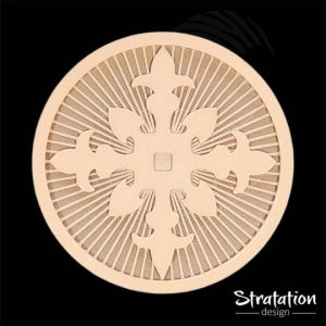 Dessous de verre style Divine Crest