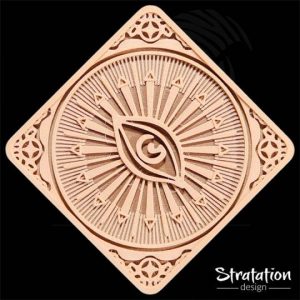 Dessous de verre style Arcane Eye