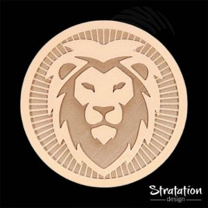 Dessous de verre style Noble Lion
