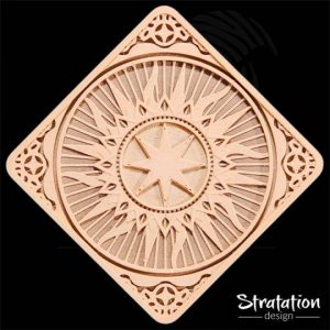 Dessous de verre style Solar Sanctum Coaster