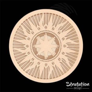 Dessous de verre style Solar Sanctum Coaster