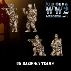 Bazooka Parachutistes Américains