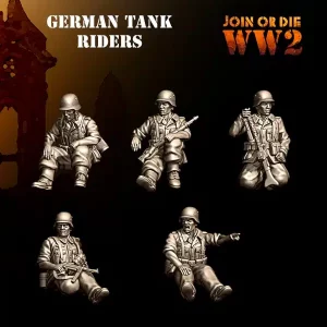 Chevaucheurs de tank Allemands