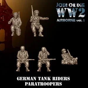 Chevaucheurs de tank Allemands