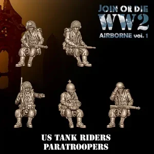 Chevaucheurs de Tank Américains