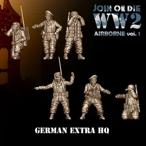 Commandement suppléments Parachutistes Allemands
