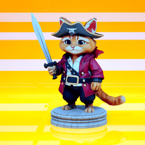 Chaton pirate numéro 4