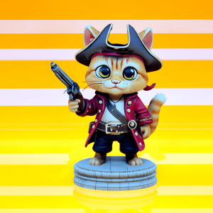 Chaton pirate numéro 7