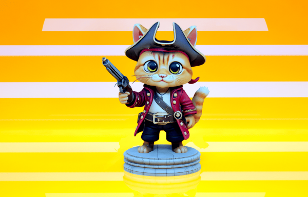 Chaton pirate numéro 7