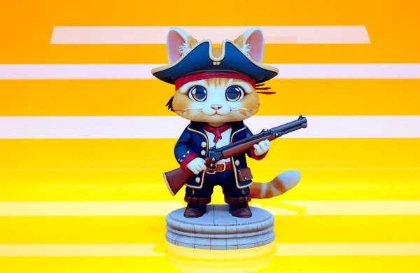 Chaton pirate numéro 8