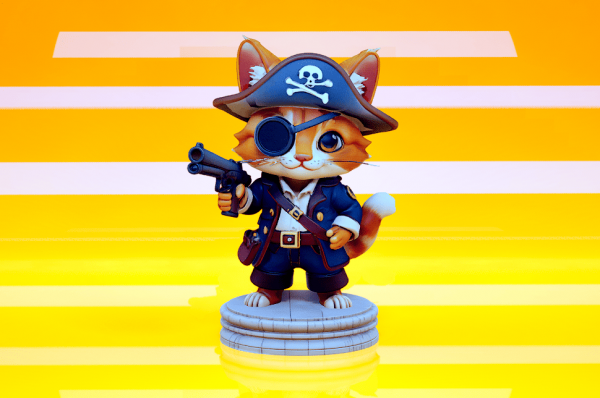 Chaton pirate numéro 9