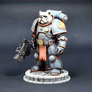 Chien soldat des marines numéro 1
