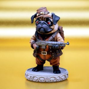 Chien steampunk numéro 1