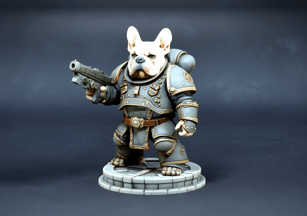 Chien soldat des marines numéro 2