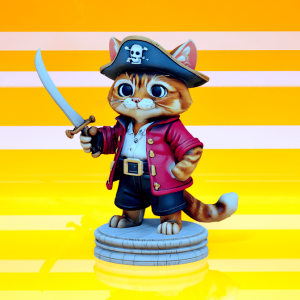 Chaton pirate numéro 2