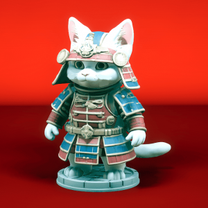 Chat samouraï numéro 2