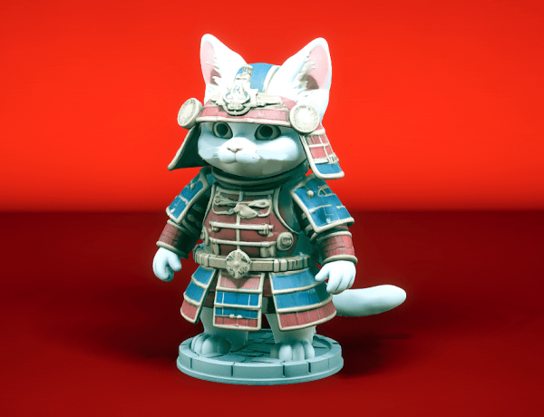 Chat samouraï numéro 2