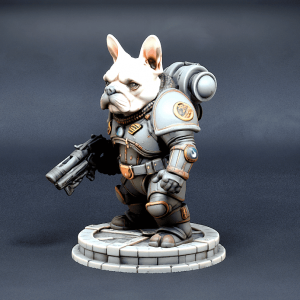 Chien soldat des marines numéro 3