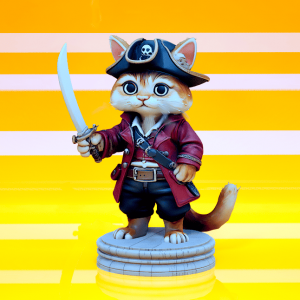 Chaton pirate numéro 3