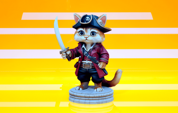 Chaton pirate numéro 3