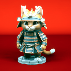 Chat samouraï numéro 3