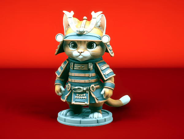 Chat samouraï numéro 3