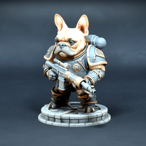 Chien soldat des marines numéro 4