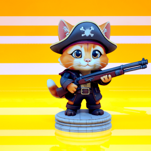 Chaton pirate numéro 5
