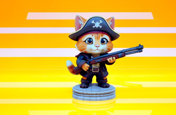Chaton pirate numéro 5