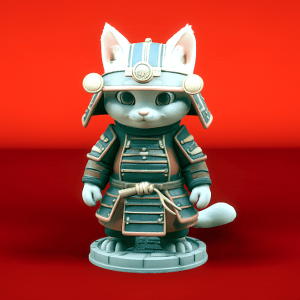 Chat samouraï numéro 5