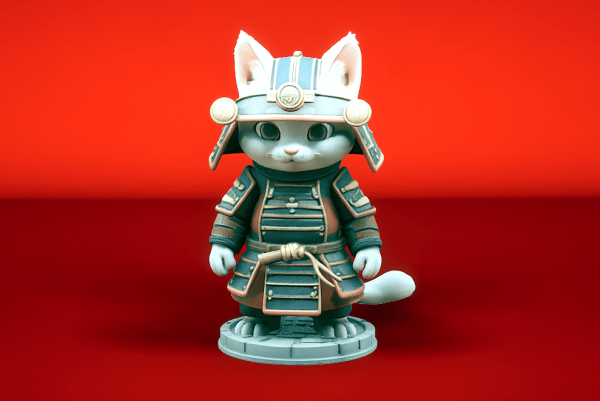 Chat samouraï numéro 5