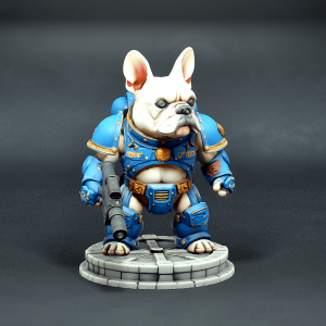 Chien soldat des marines numéro 6