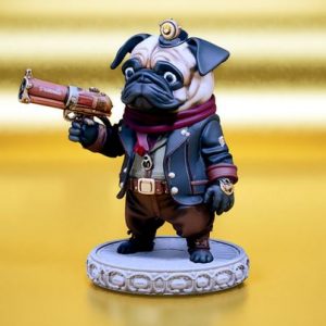 Chien steampunk numéro 6