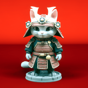 Chat samouraï numéro 6