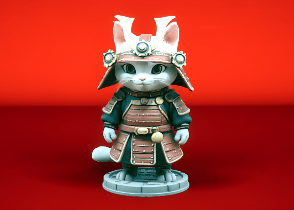 Chat samouraï numéro 6
